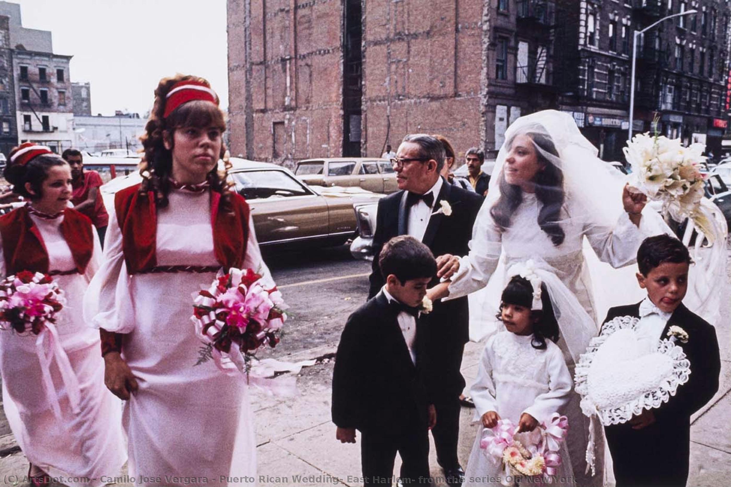 Puerto Rican Wedding, East Harlem, From The Series Old New York — Camilo José Vergara