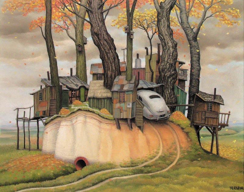 Autumn In Madeira — Jacek Yerka