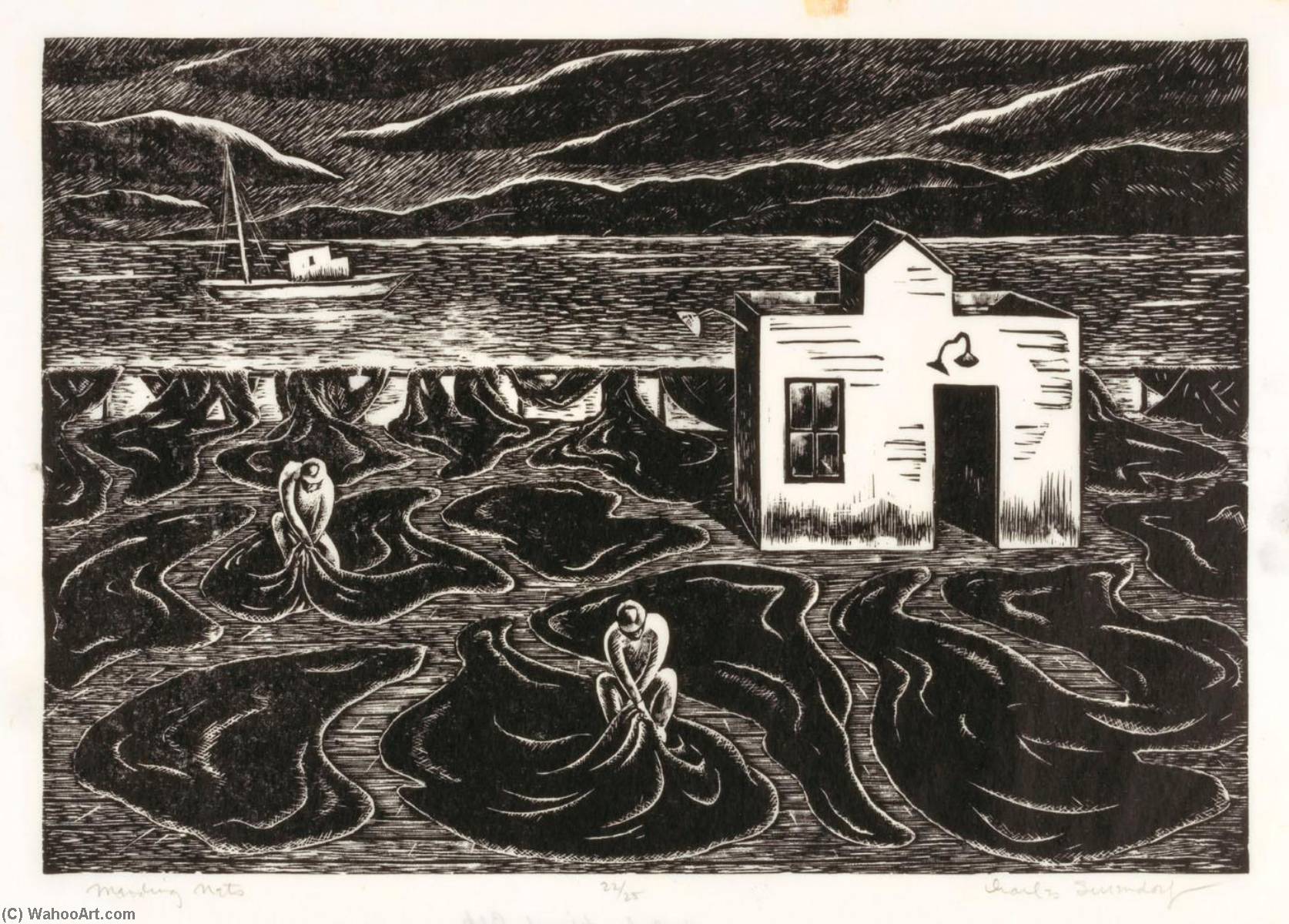 Mending Nets — Charles Surendorf