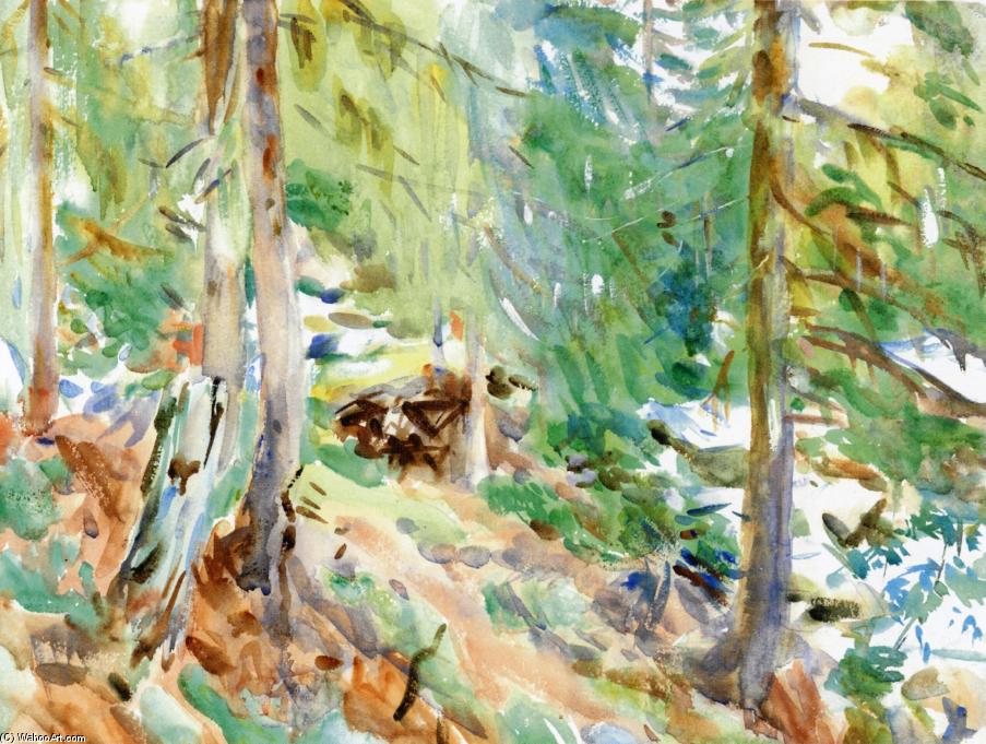 Val D'aosta, Purtud — John Singer Sargent