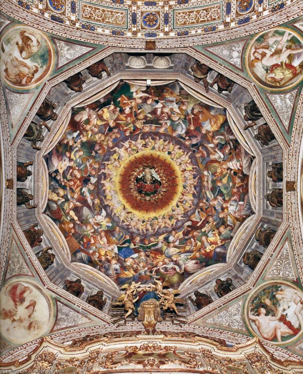 Assumption Of The Virgin — Gaudenzio Ferrari
