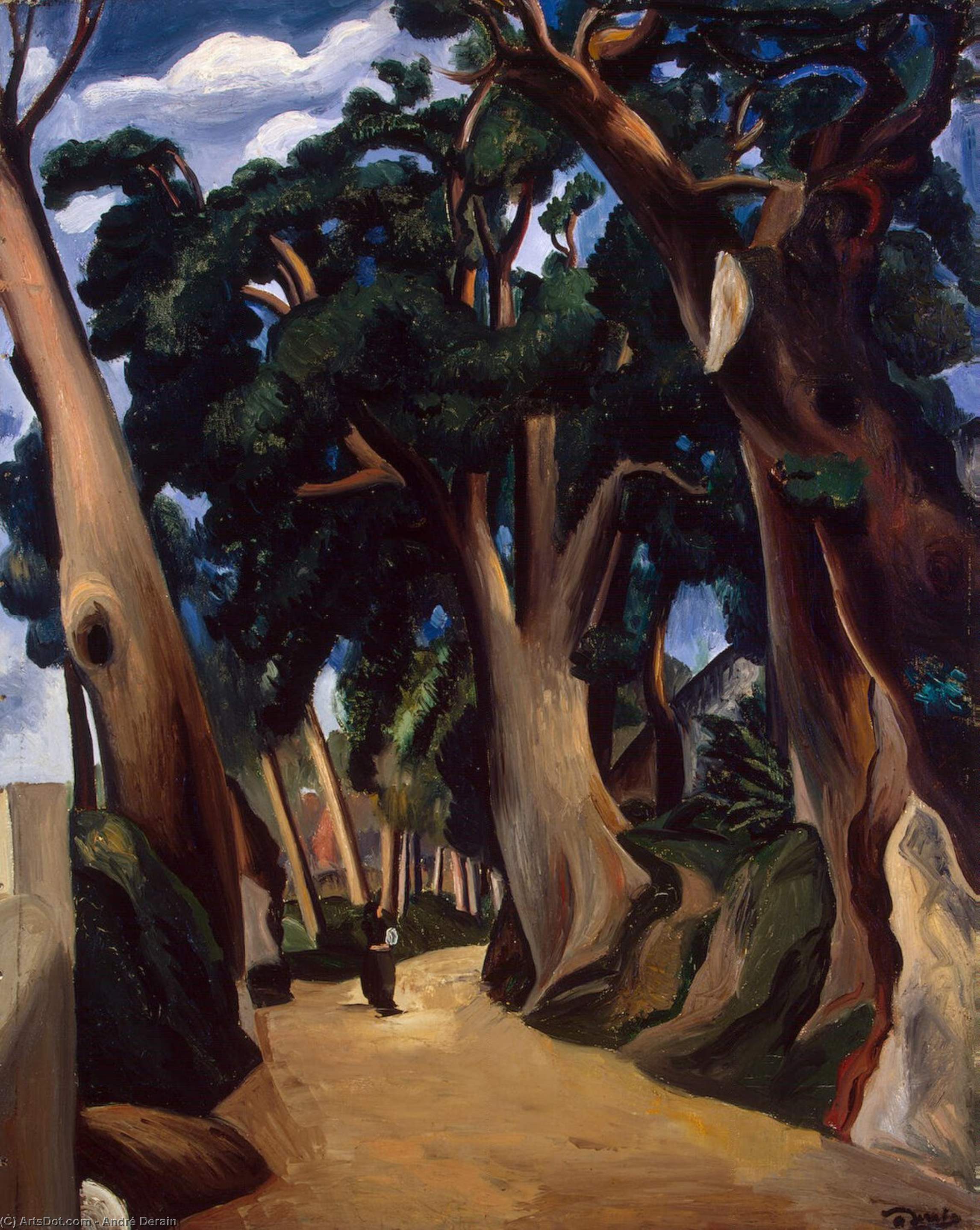 Road To Castel Gandolfo — André Derain