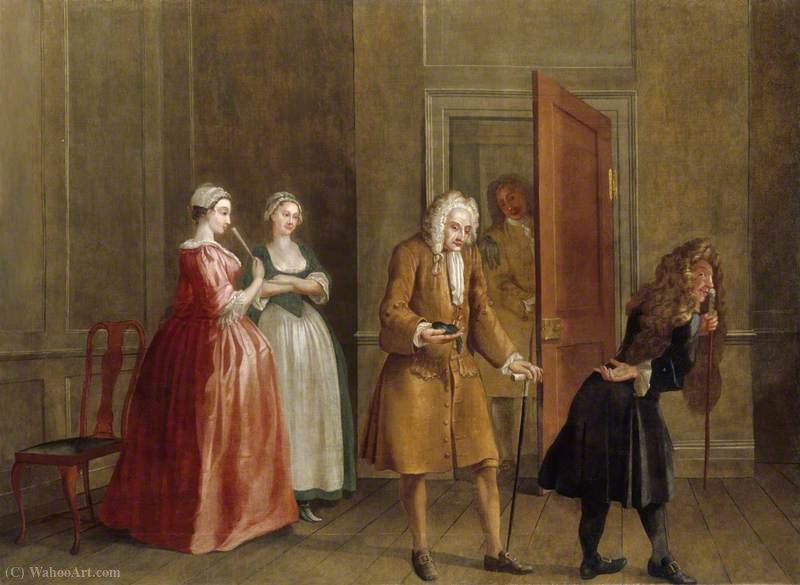 An Episode From 'the Mock Doctor' Or 'dumb Lady Cured' — Francis Hayman
