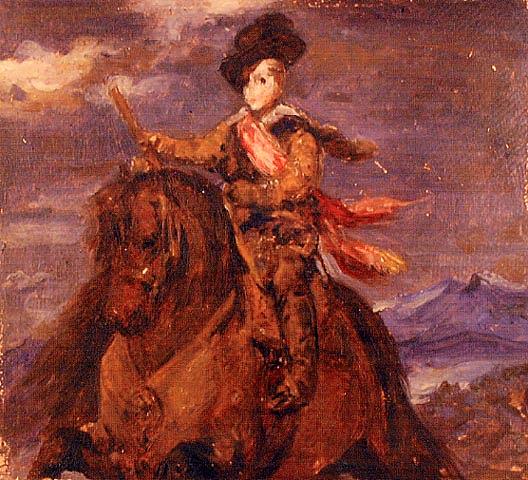 Study Of Velazquez, Prince Don Carlos, (painting) — Albert Henry Krehbiel
