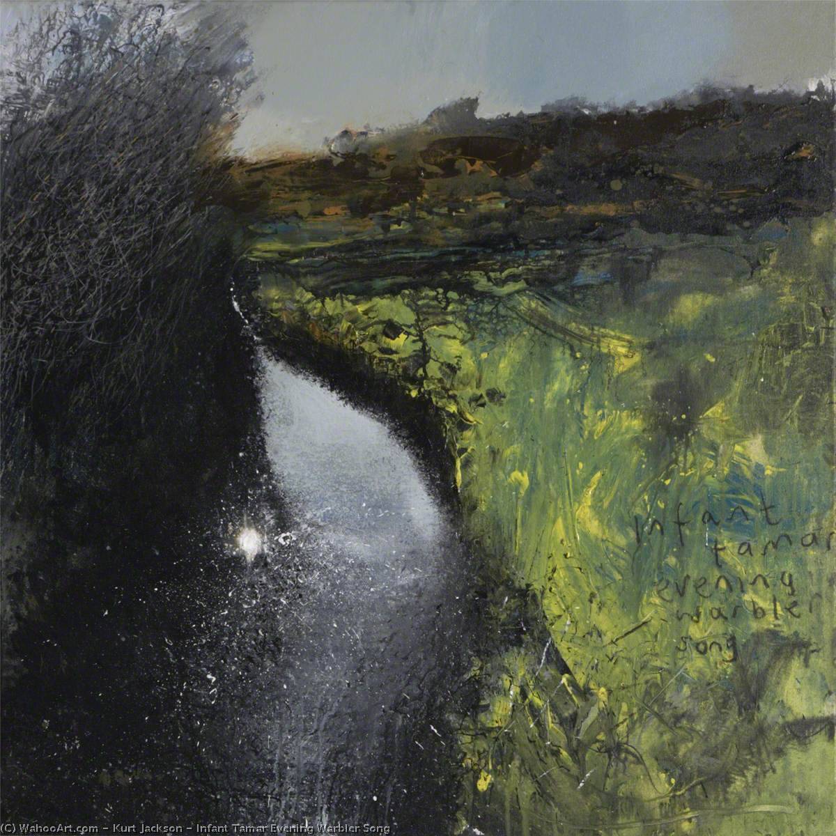 Infant Tamar Evening Warbler Song — Kurt Jackson