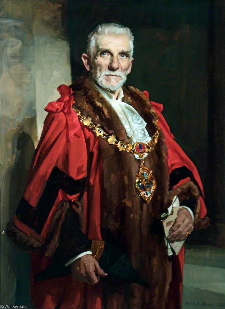Alderman Benjamin Swanwick, Mayor Of Wallasey — William Charles Penn