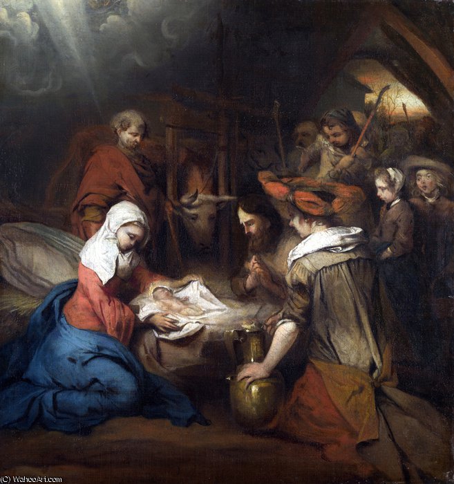 Barent The Adoration Of The Shepherds — Bernard Pietersz Fabritius