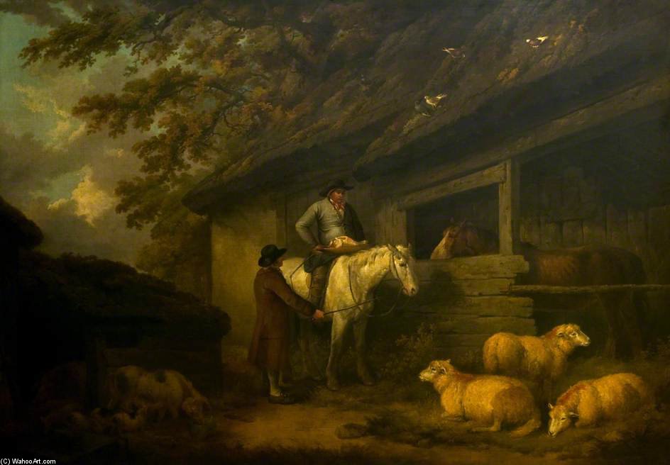 Bargaining For Sheep — George Morland