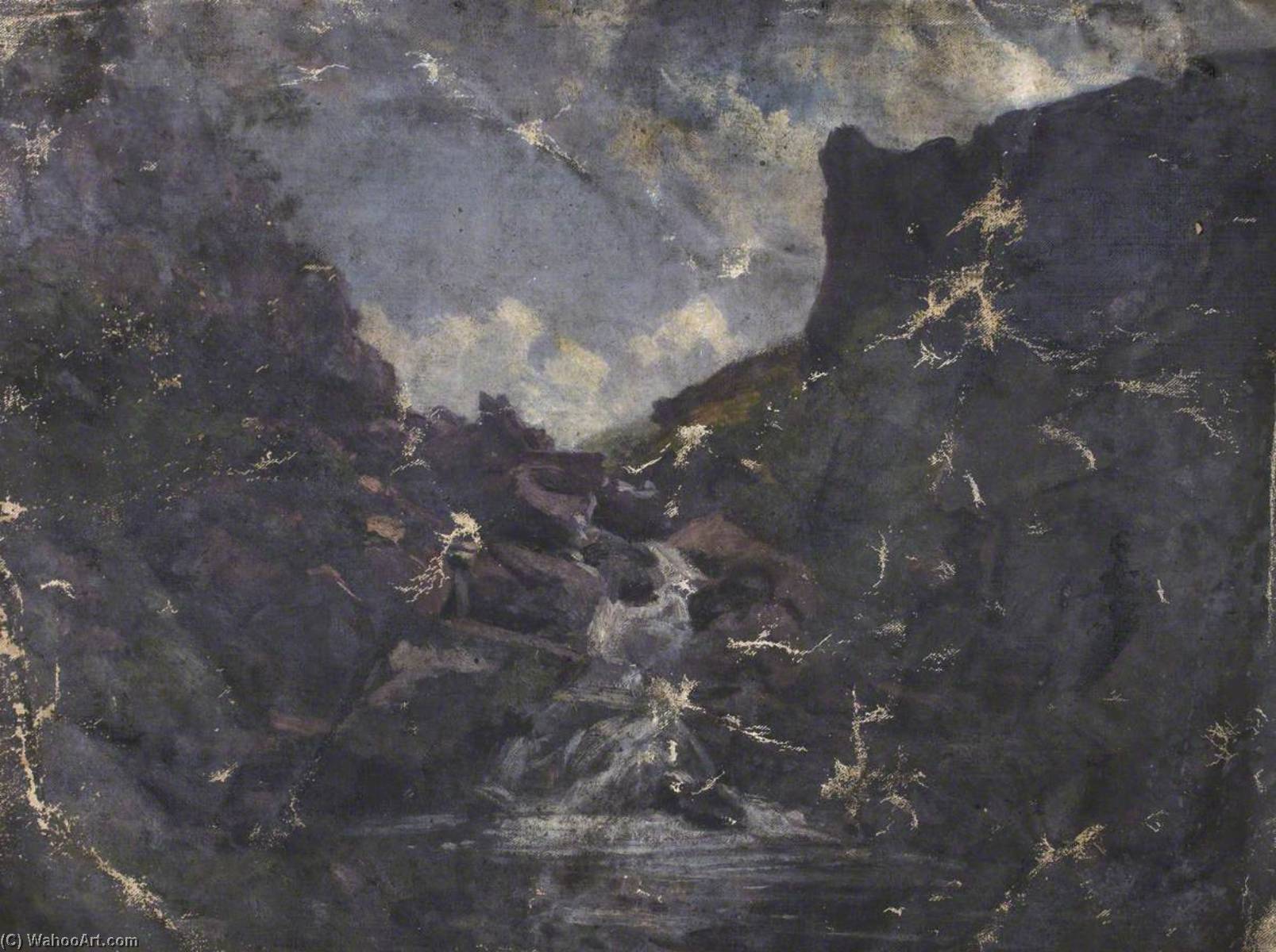Landscape With A Stream — Tomas Stjuart Smit