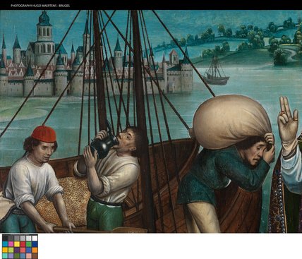 Detail Of The Miracle Of The Grain - — Master Of The Saint Lucy Legend