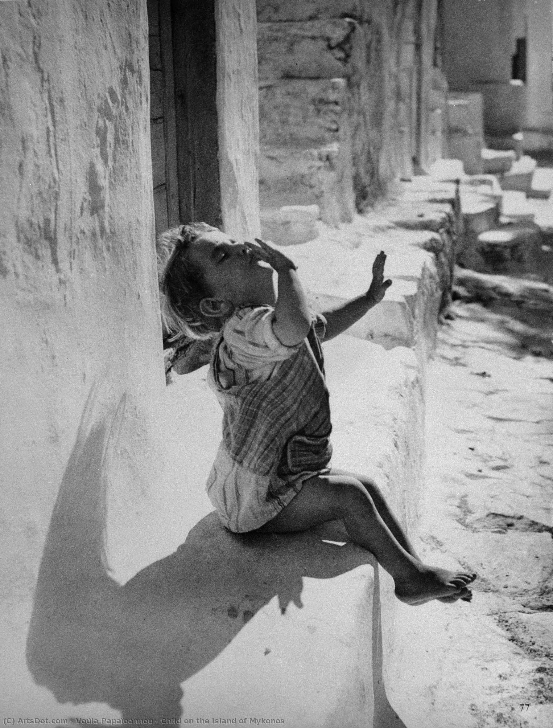 Child On The Island Of Mykonos — Voúla Papaïoánnou