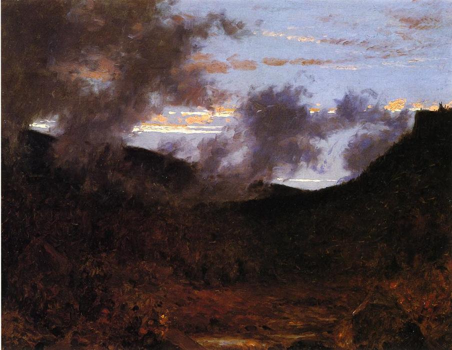 Mist Rising Near New Paltz — Jervis Mcentee