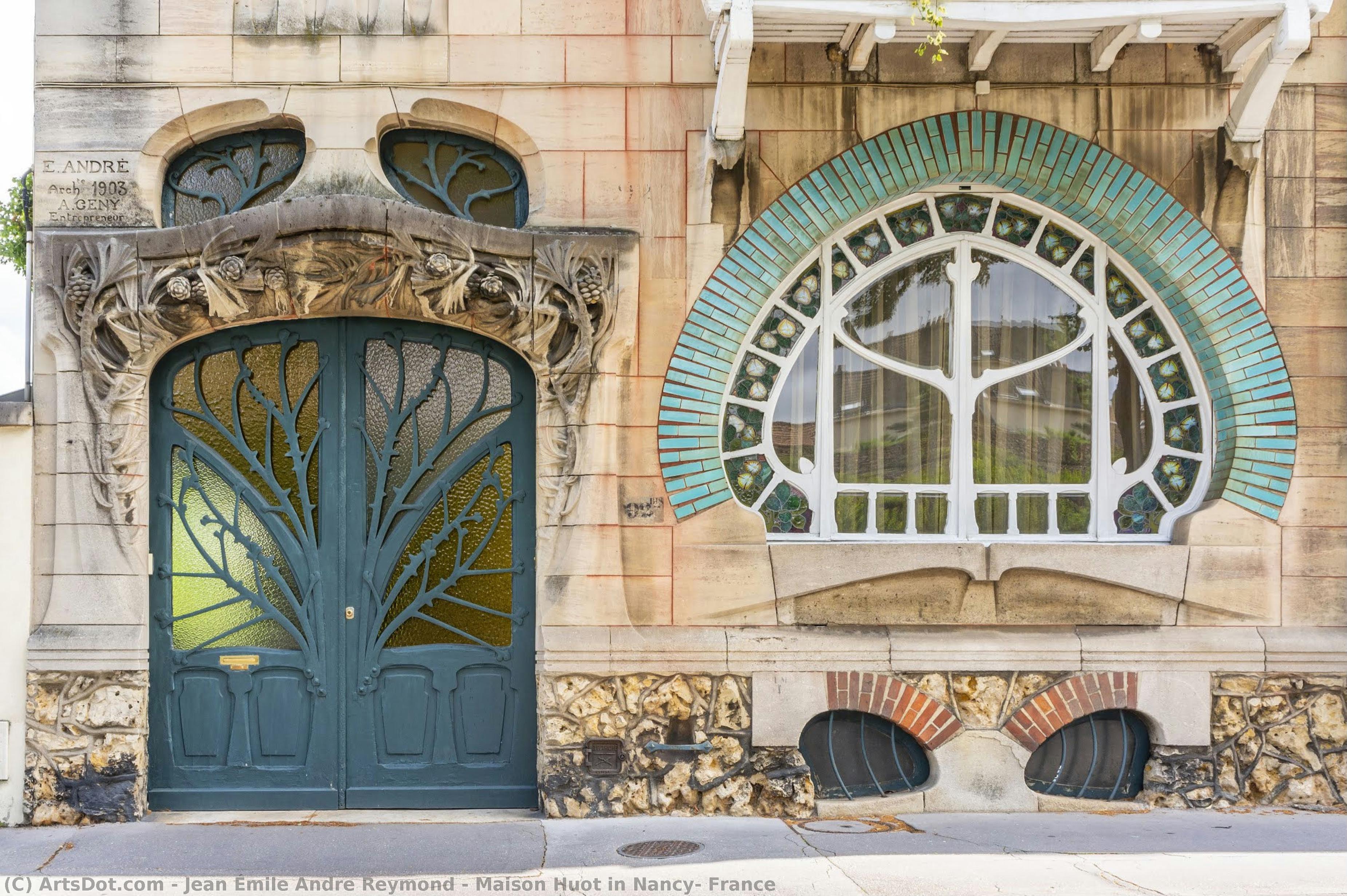 Maison Huot In Nancy, France — Jean Émile Andre Reymond