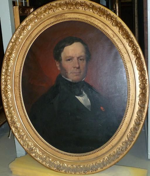 Portrait De Monsieur Ambroise Fleury, Ancien Maire De Rouen — Joseph Désiré Court
