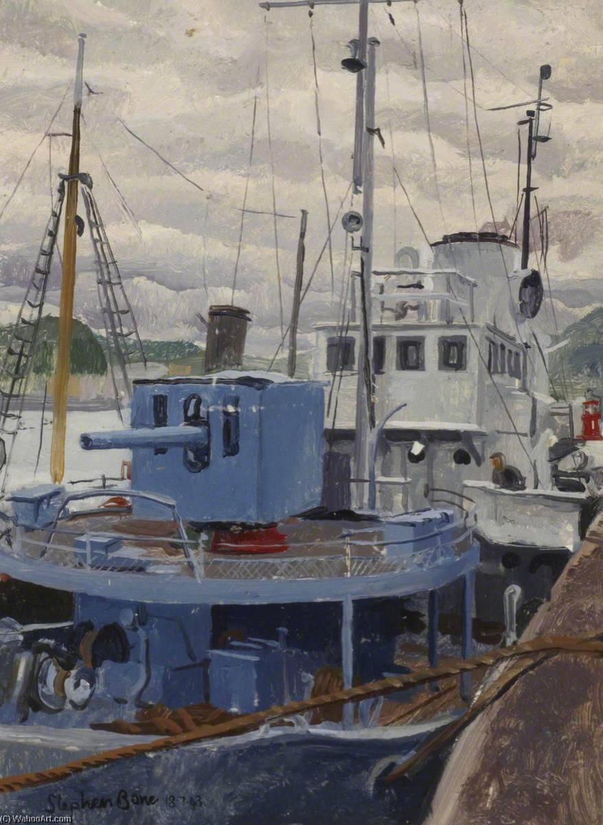 Bow Gun, Hms 'southern Star' — Стивен Бона