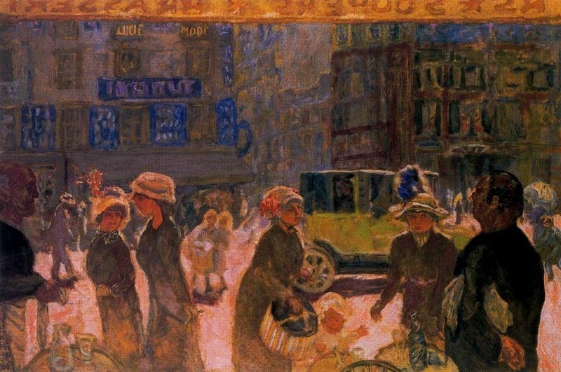 Clichy Square — ピエール＝オーギュスト・ルノワール