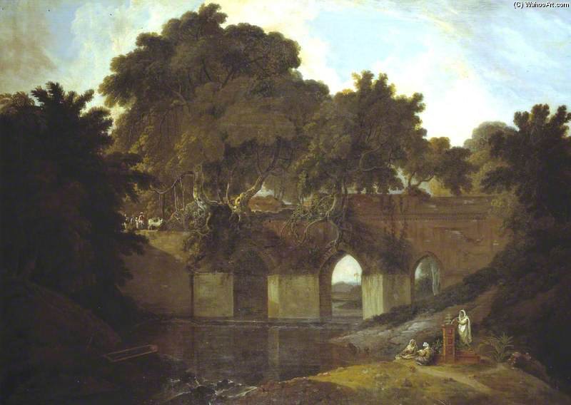 Bridge Near Rajmahal, Bihar — Thomas Daniell