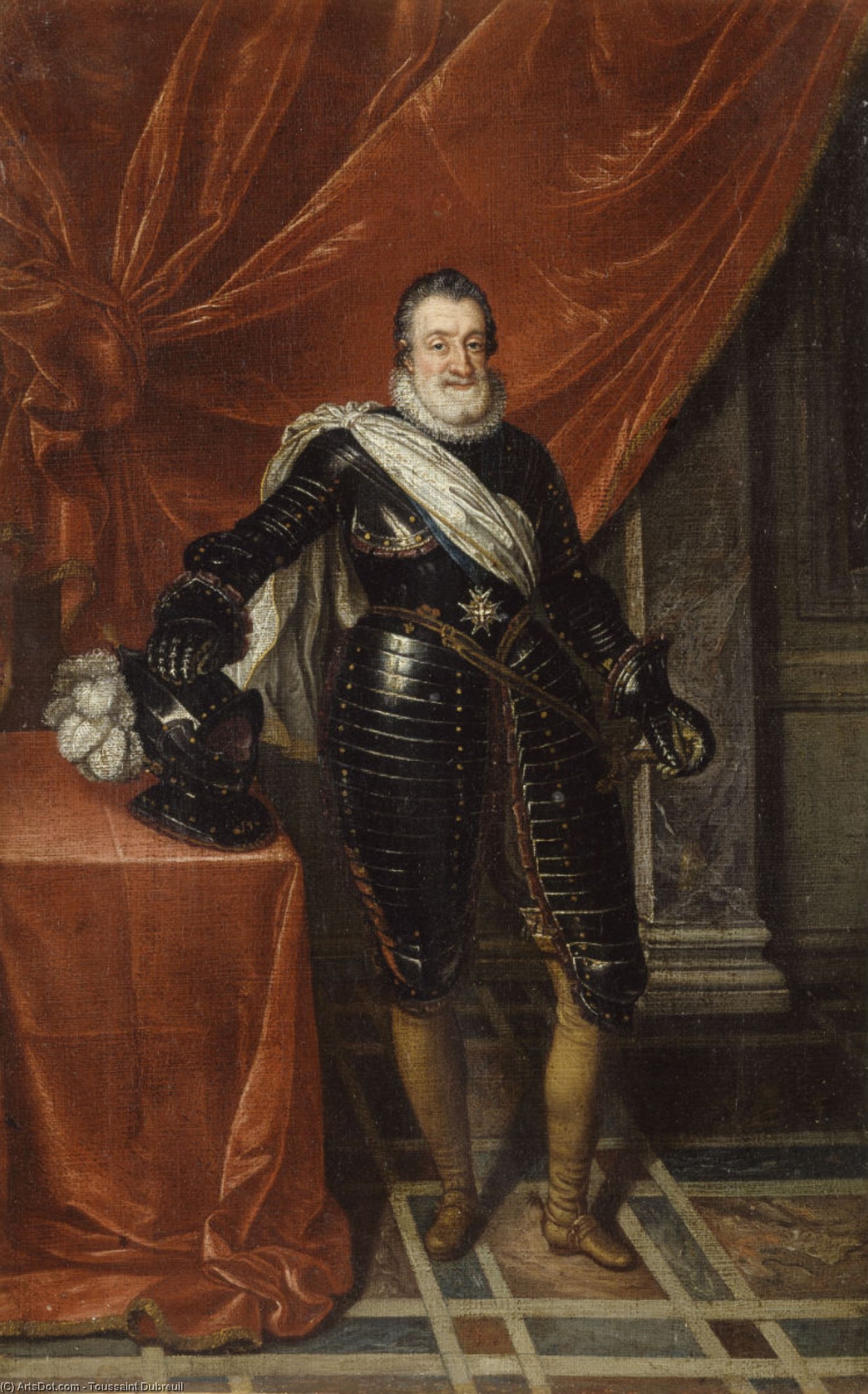 Henri Iv, King Of France And Navarre — Toussaint Dubreuil