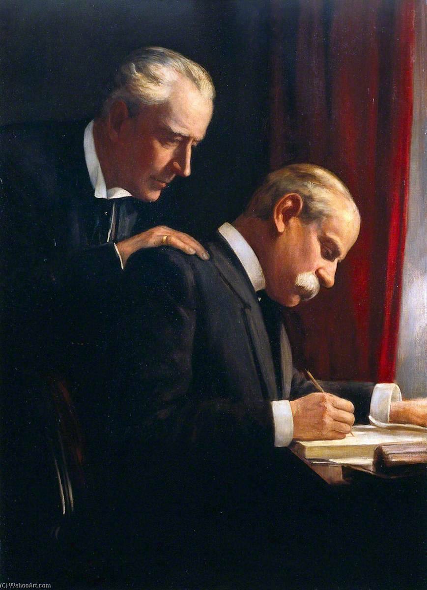 Sir Francis Laking (1847–1914) And Sir Frederick Treves (1853–1923) — Harry Herman Salomon