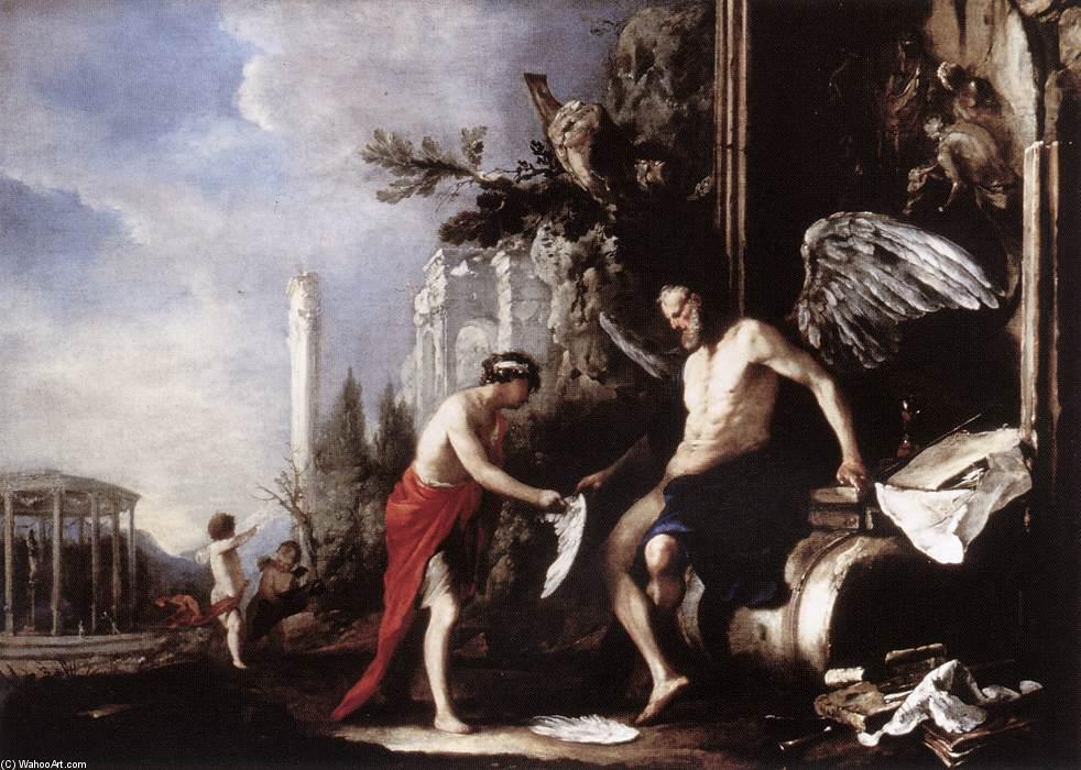 Allegory Of Time (chronos And Eros) — Johann Heinrich Schönfeld