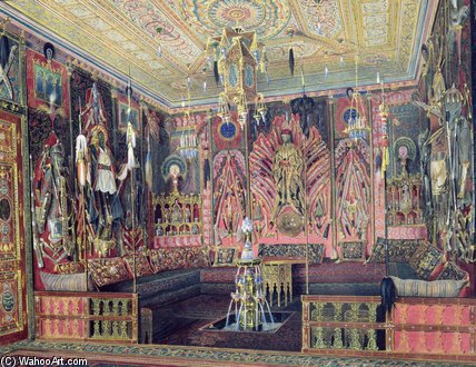 The Arabian Hall In The Catherine Palace — Luigi Premazzi (ludwig Osipovich)