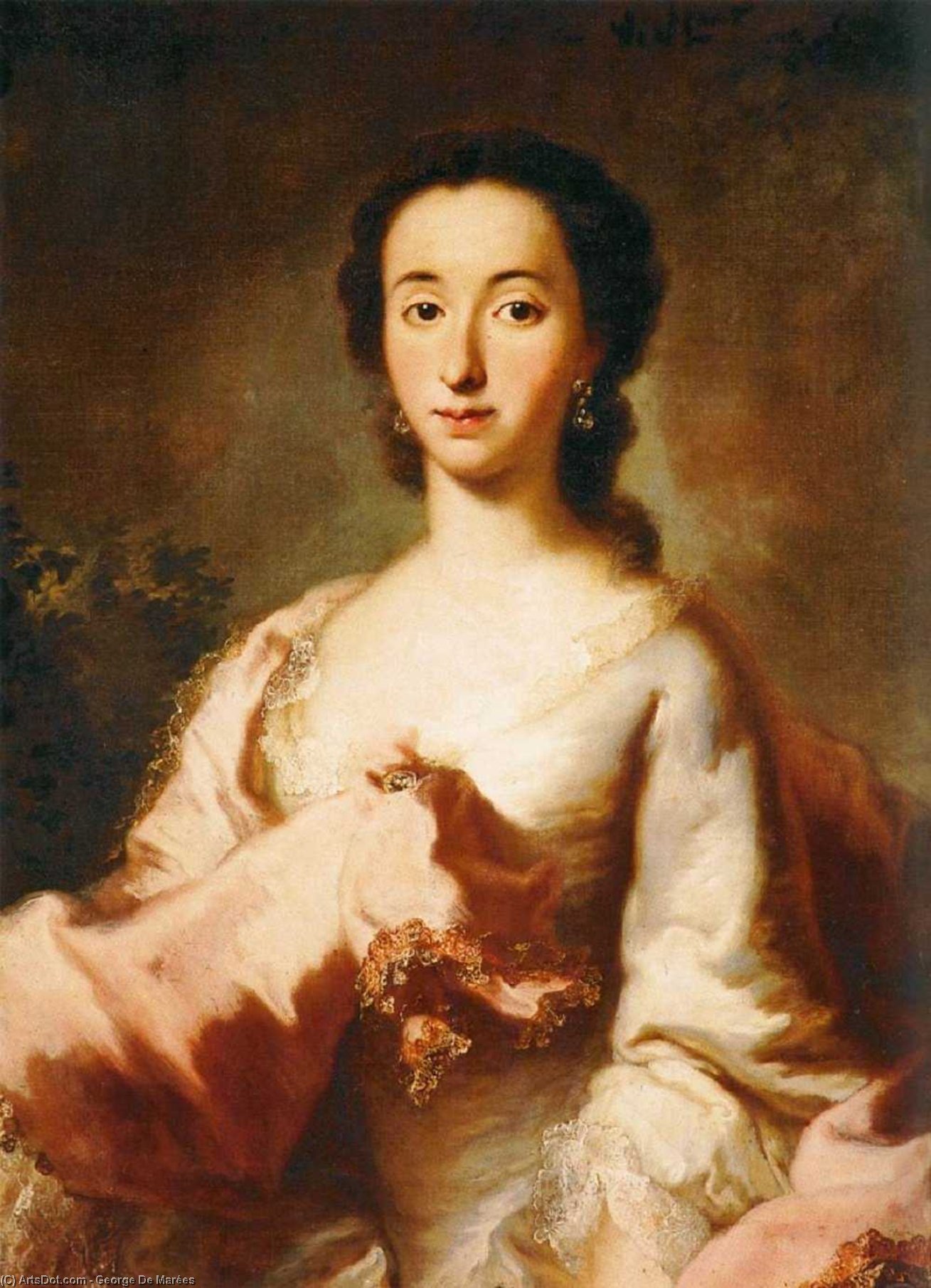 Portrait Of Maria Rosa Walburga Von Soyer — George De Marées