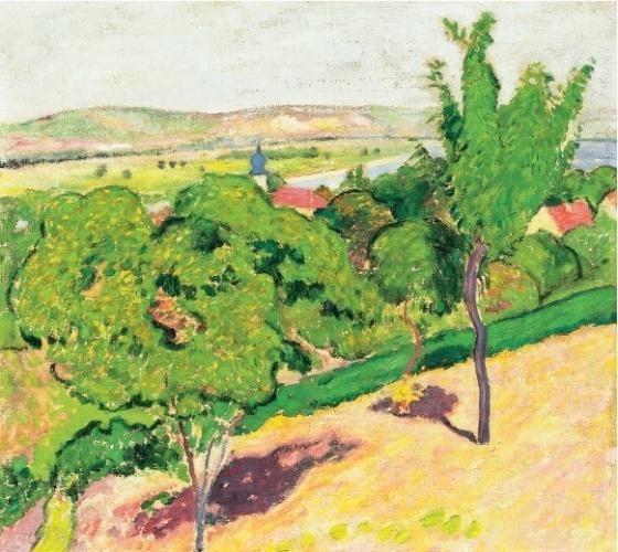 Hillside In Sunshine — Arnold Gara