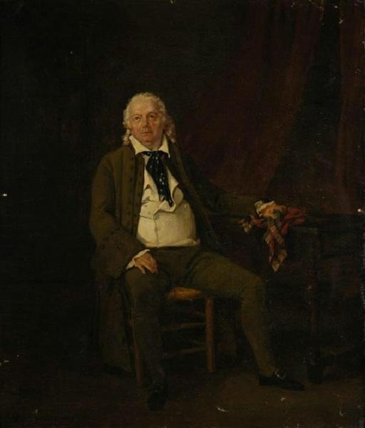 Portrait De Simon Chenard Dans Le Rôle Du Père Morin — Auguste Xavier Leprince