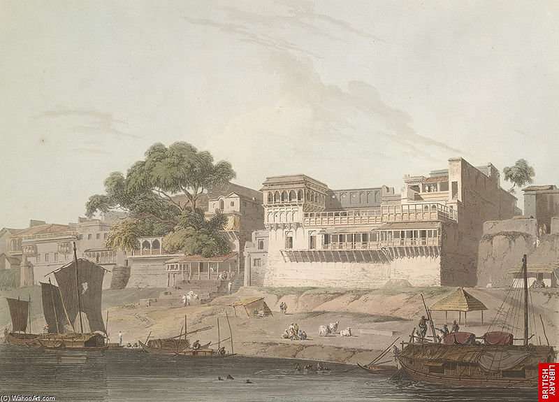City Of Patna, On The River Ganges — Edward Thomas Daniell