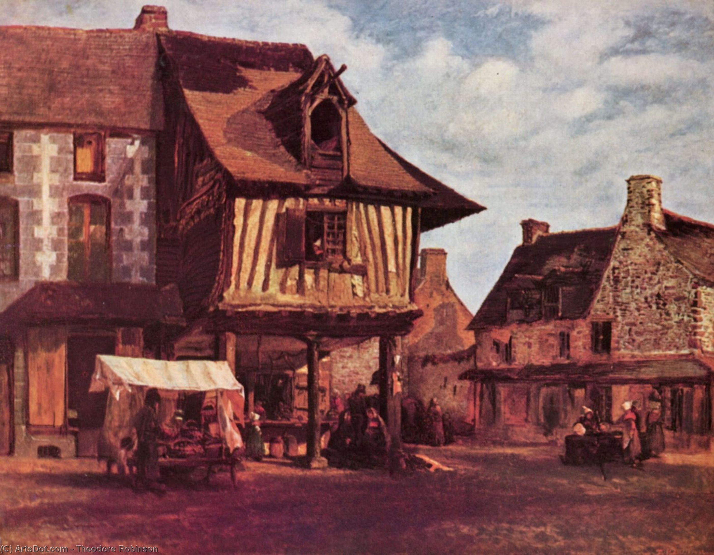 Market In The Normandy — Teodoro Robinson