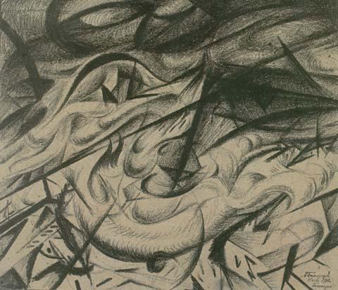 Fire In Kiev — Oleksandr Bogomazov (alexander Bogomazov)