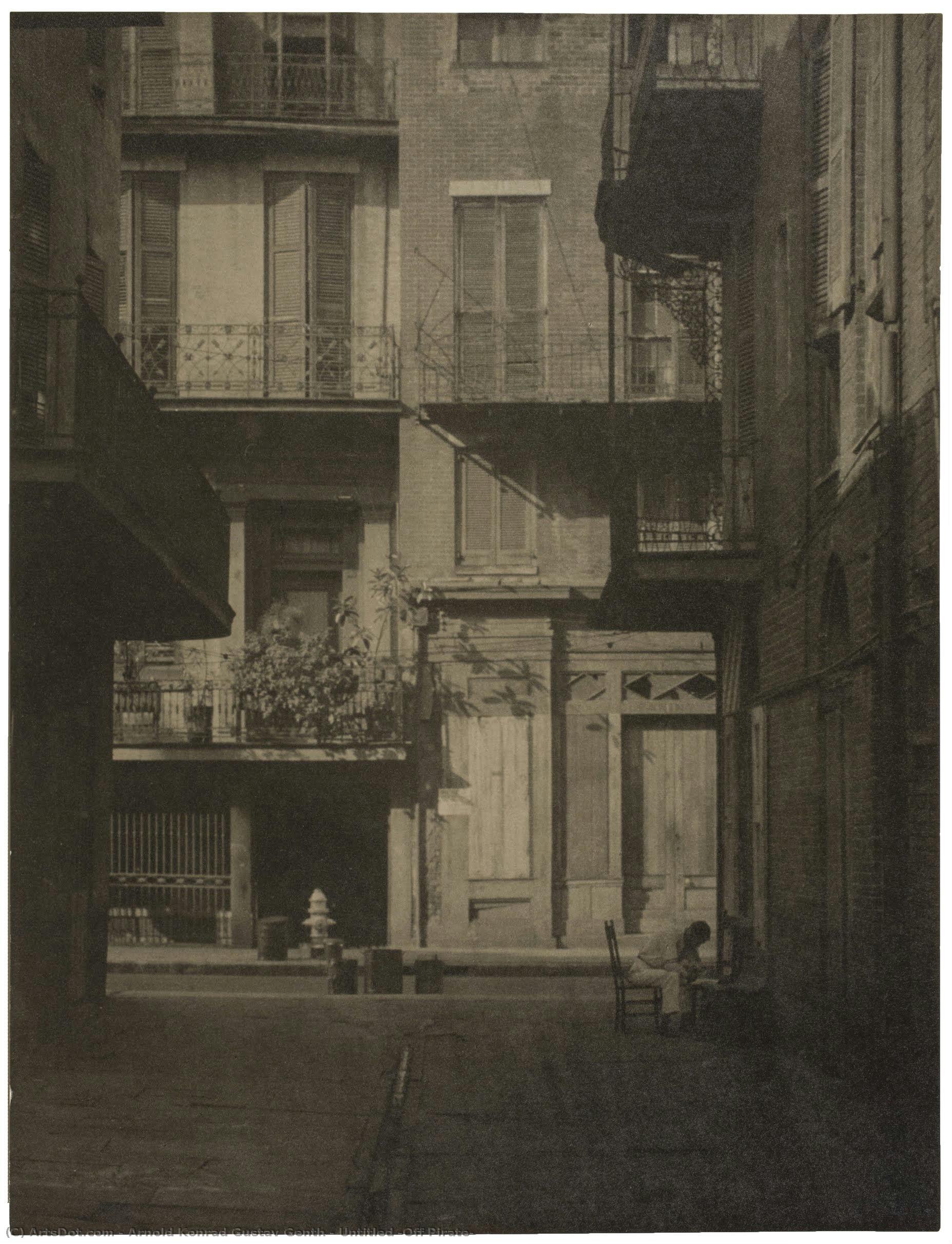 Untitled (off Pirate — Arnold Konrad Gustav Genth