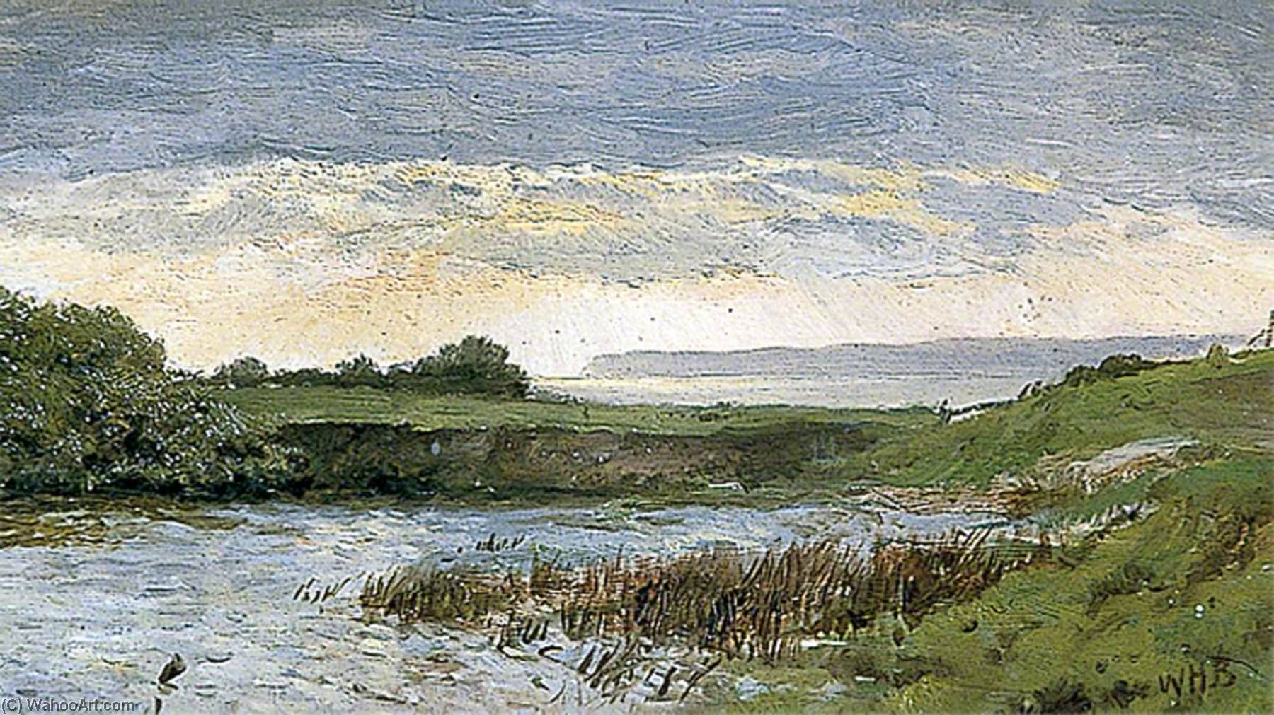 Pond At Fairlight Glen, Hastings, East Sussex — William Henry Borrow