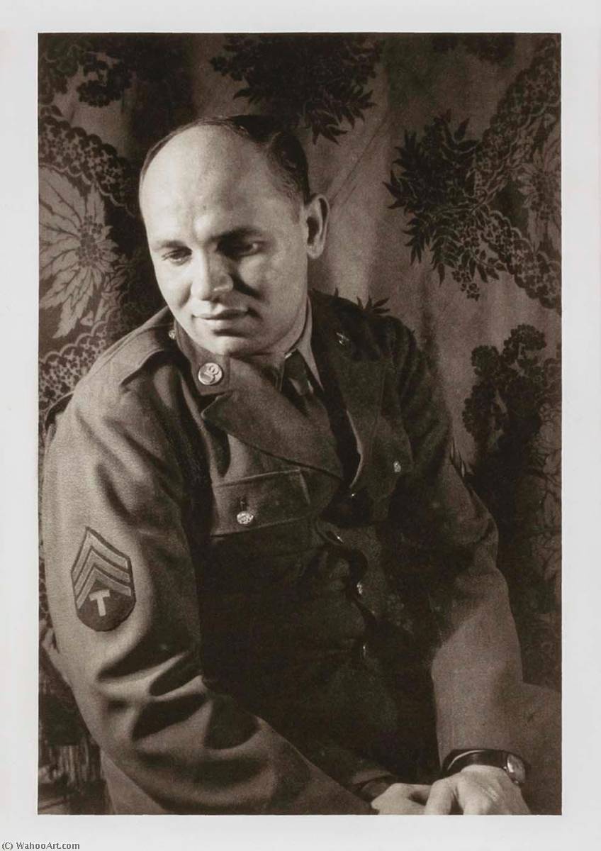 Romare Bearden, From The Portfolio O Write My Name American Portraits, Harlem Heroes — Carl Van Vechten