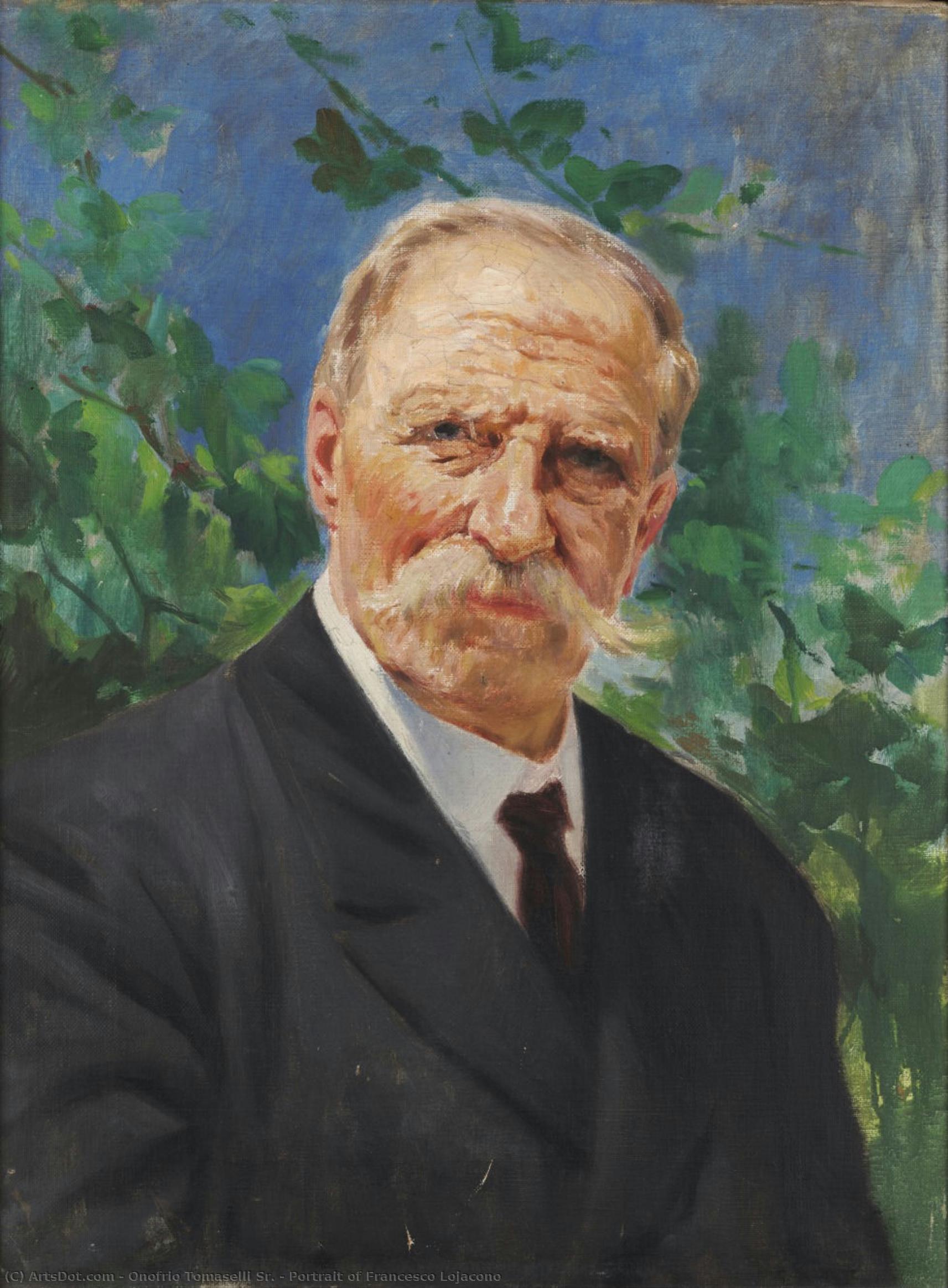 Portrait Of Francesco Lojacono — Onofrio Tomaselli Sr.