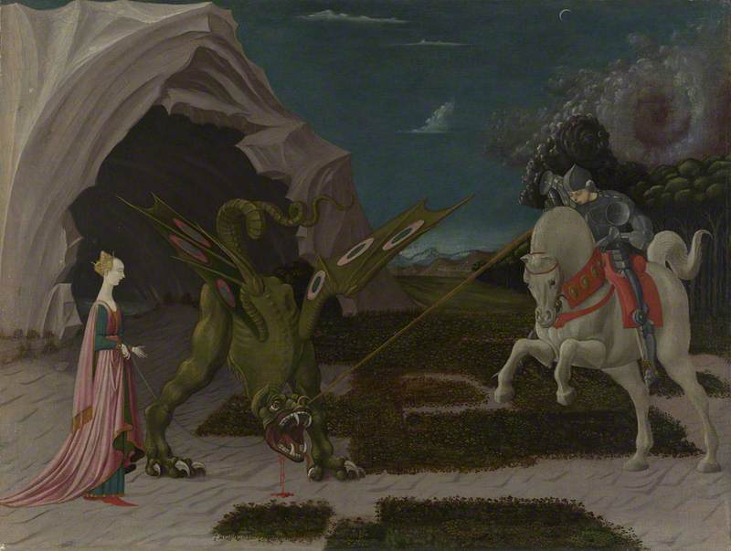 Saint George And The Dragon — Паоло Учело
