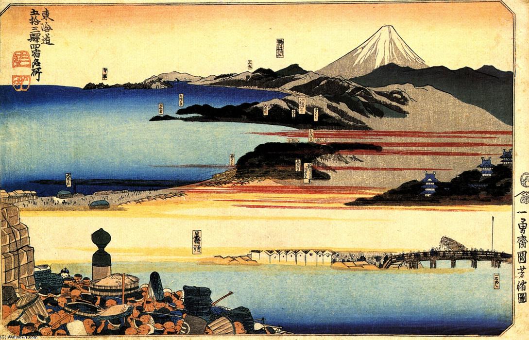 The Fifty Three Stations Of The Tokaido — Utagawa Kuniyoshi