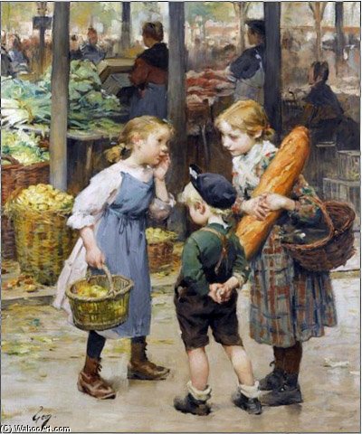 The Menageres Girls — Henri Jules Jean Geoffroy Dit Geo
