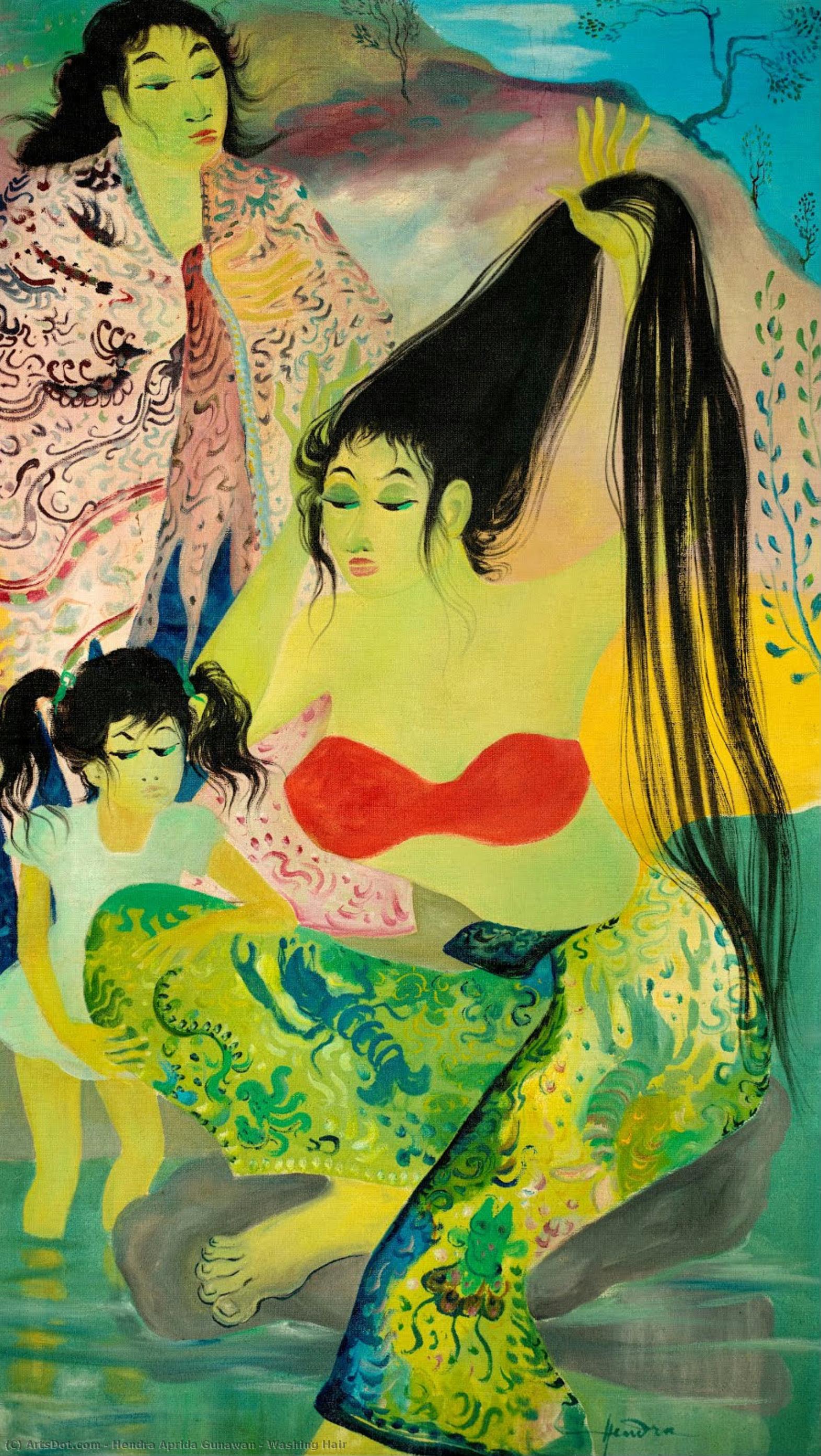 Washing Hair — Hendra Aprida Gunawan
