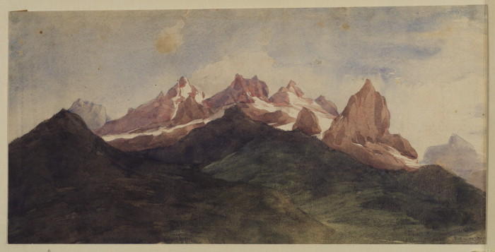 Alpine Landscape — Джордж Фредерик Уоттс