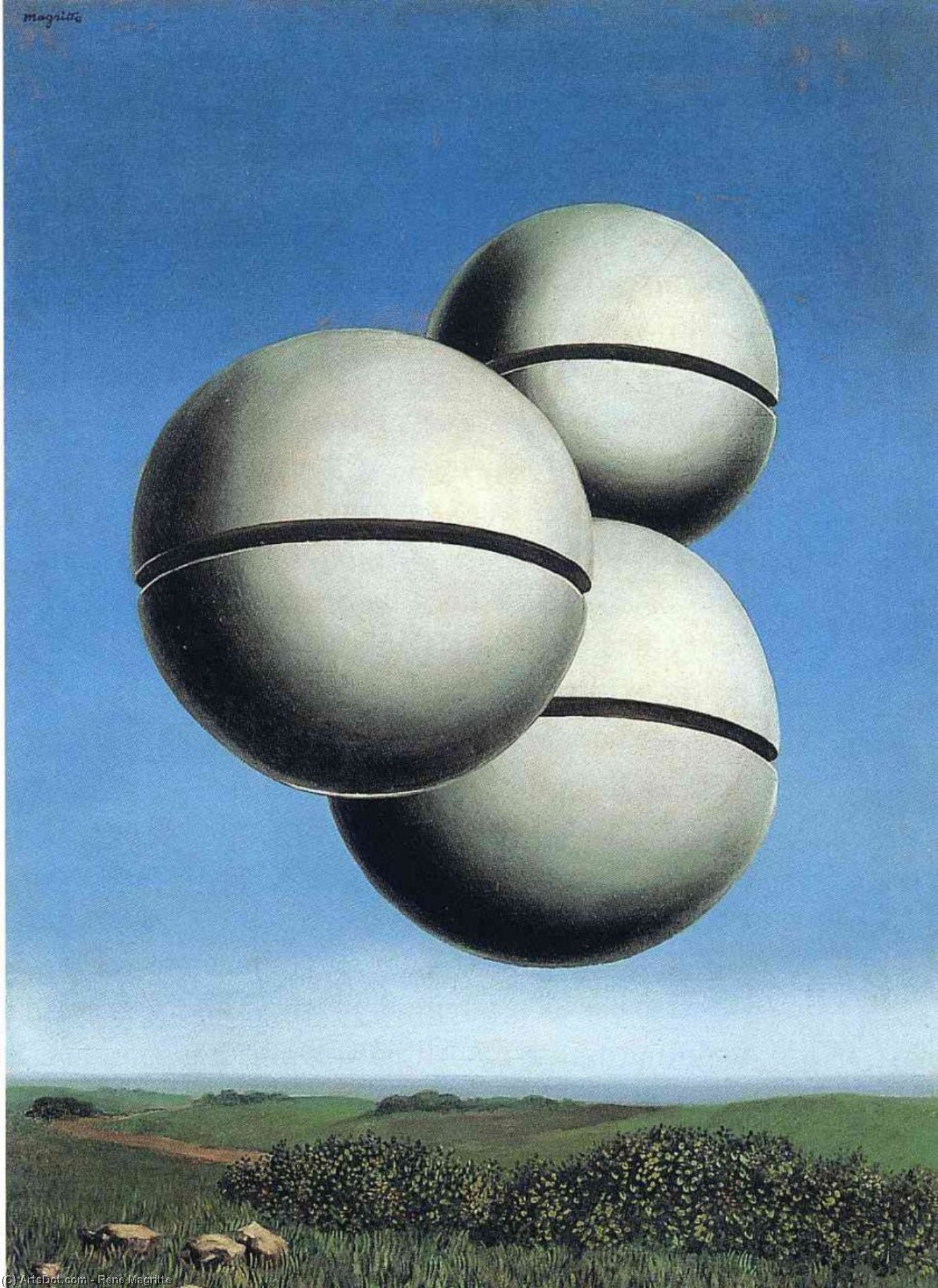 宇宙の声 — マグリット