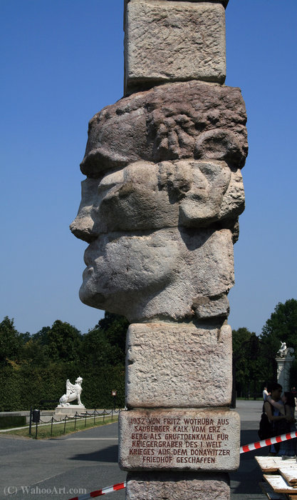 Mensch, Verdamme Den Krieg, (vienna) (2) (1932) — Fritz Wotruba
