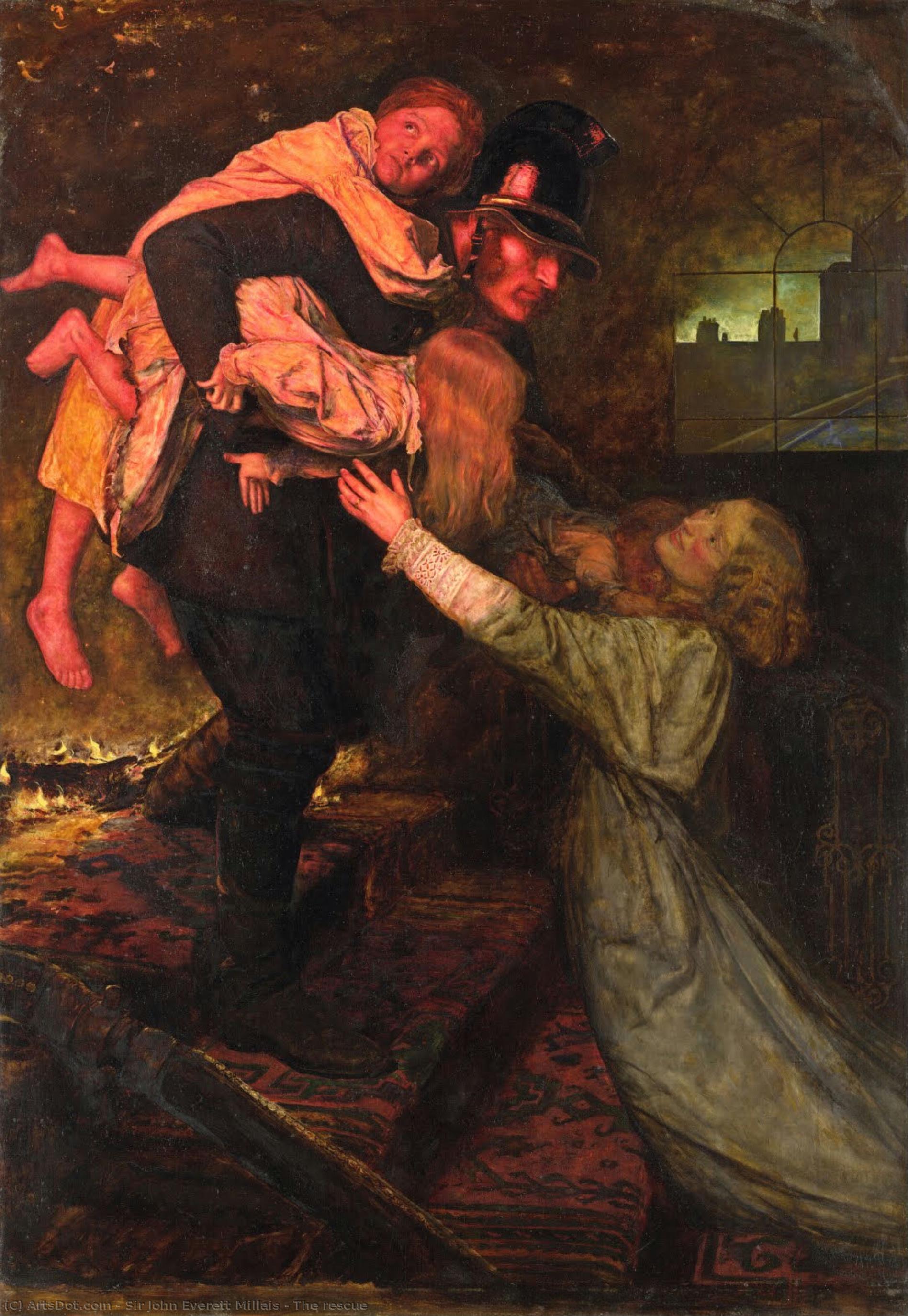 The Rescue — Джон Эверетт Миллейс