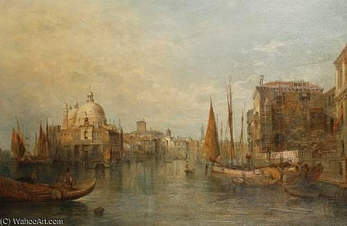 Santa Maria Della Salute From The Grand Canal, Venice — Alfred Pollentine