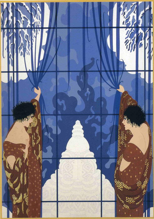 Winter's Arrival — Erté