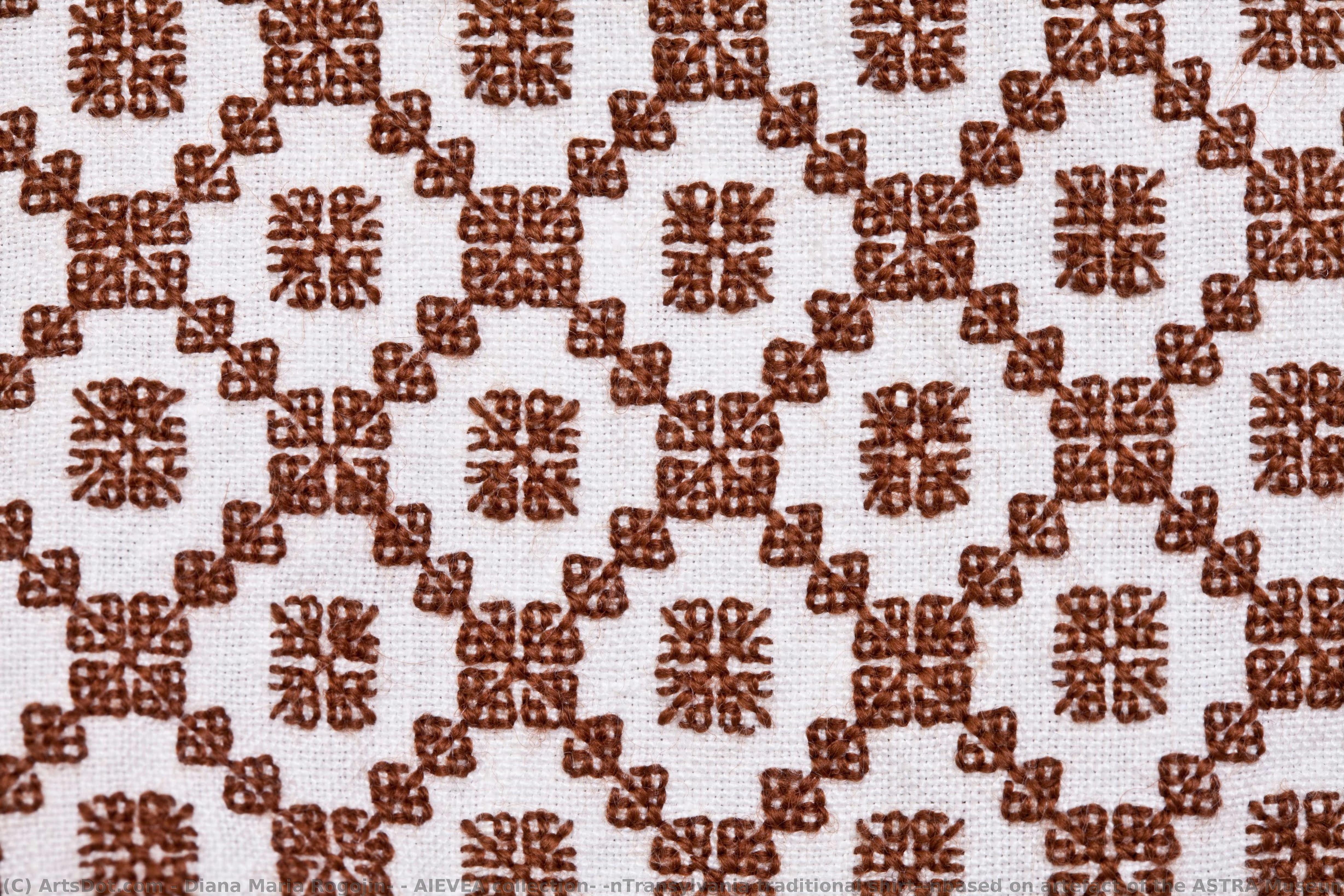 Aievea Collection; \ntransylvania Traditional Shirt;\nbased On Artefact Of The Astra Museum — Diana Maria Rogojină