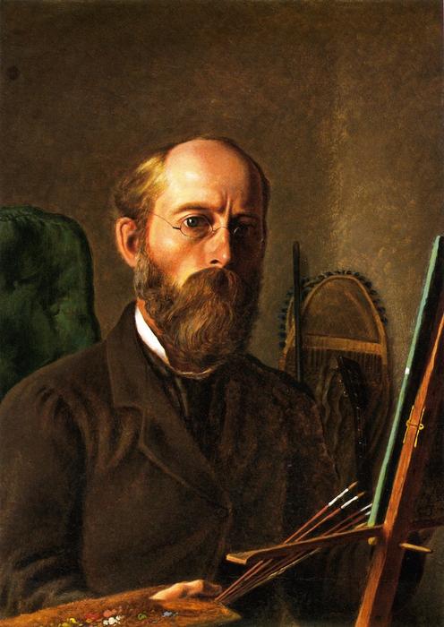 Self Portrait Of The Artist, William Hind — William George Richardson Hind