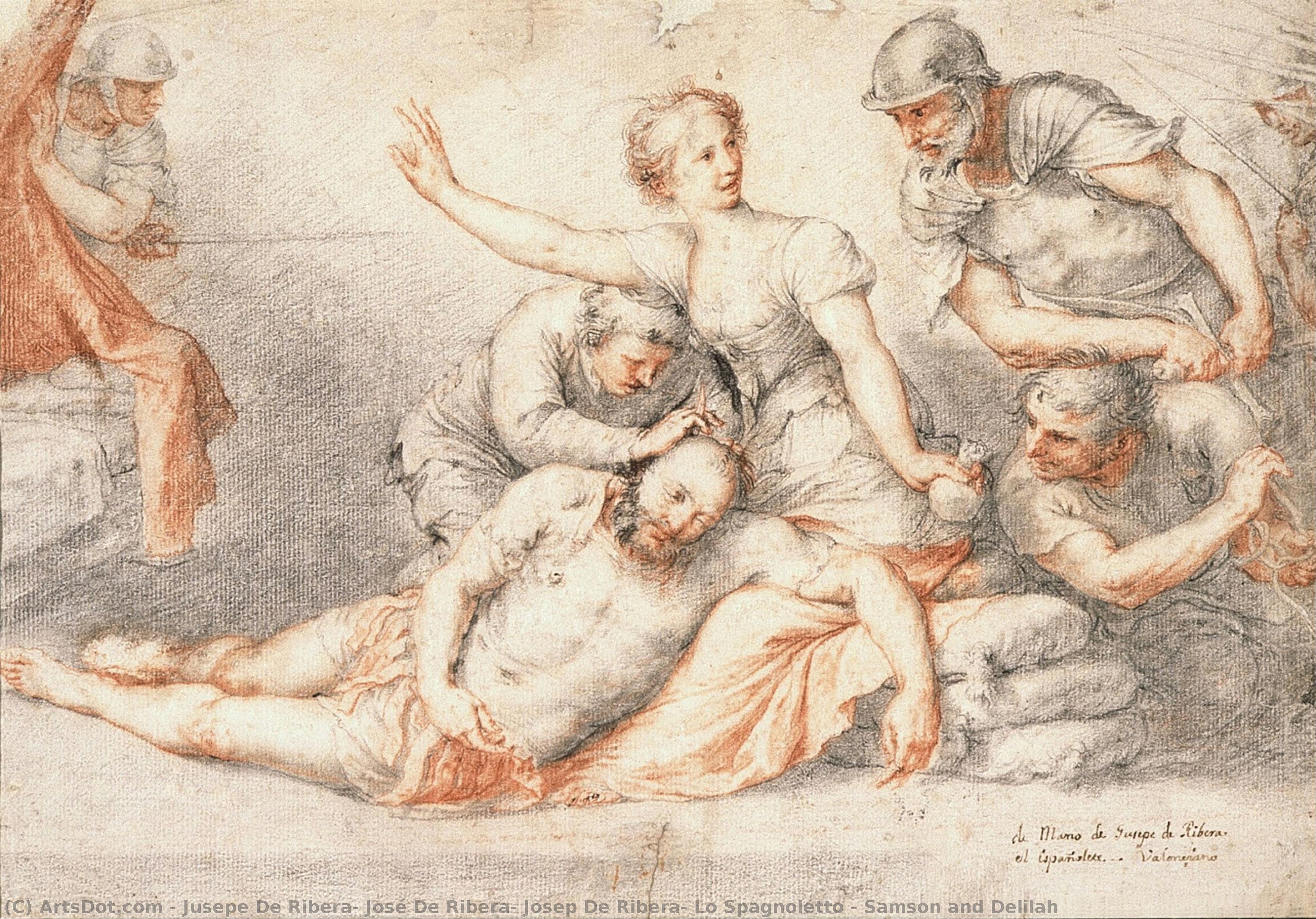 Samson And Delilah — Jusepe De Ribera