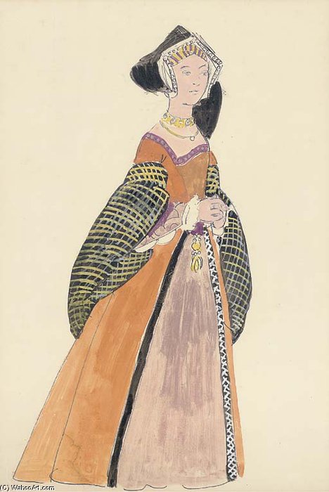 Woman In Elizabethan Dress — Duncan Grant