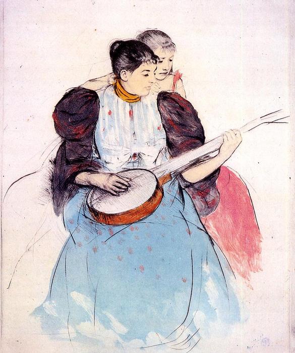 The Banjo Lesson — Mary Stevenson Cassatt